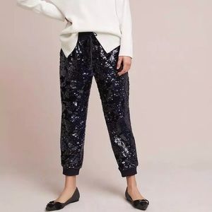 Anthropologie ett:twa sequin joggers ✨